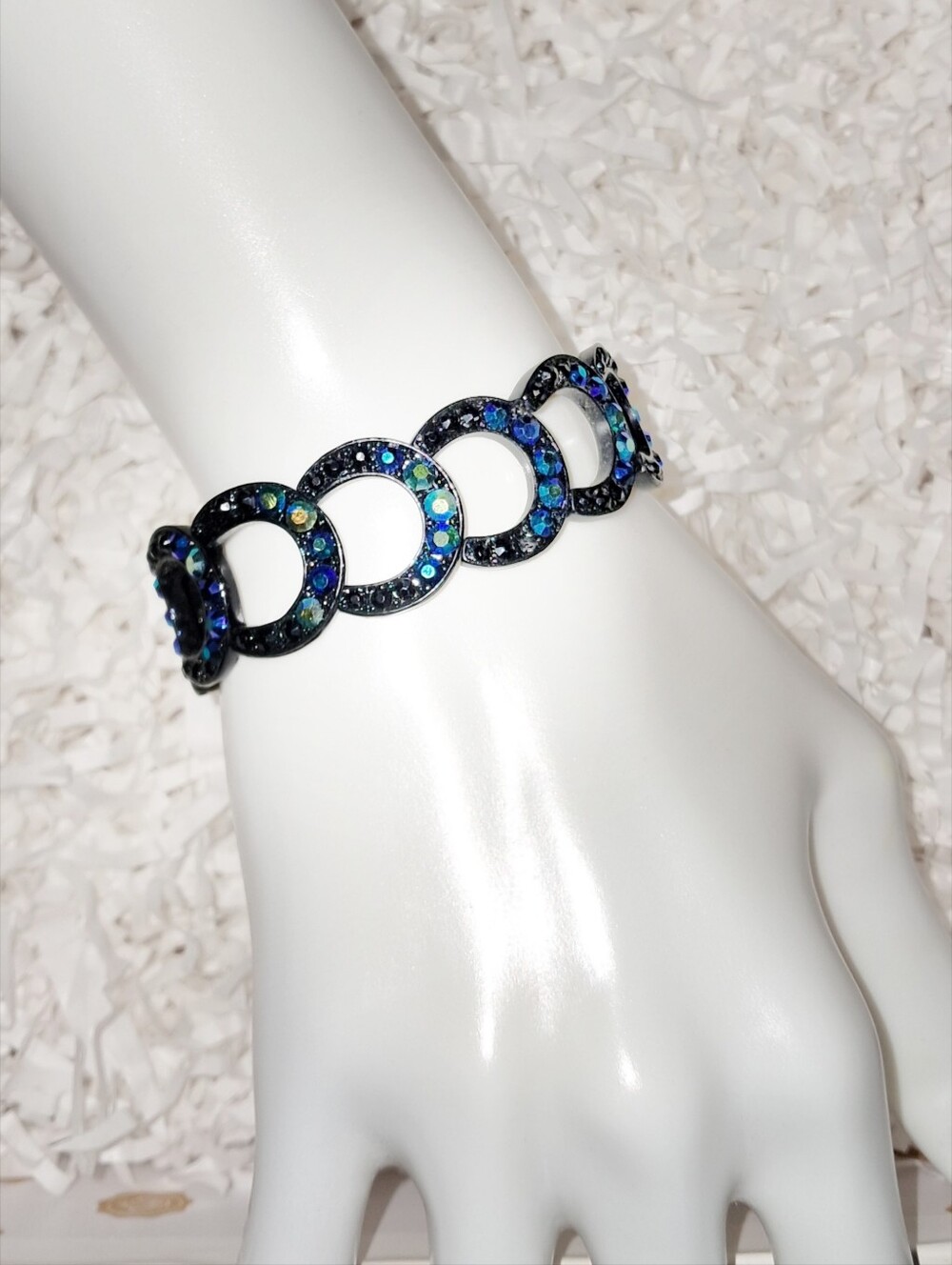 Crescent Moon Stretch Bracelet